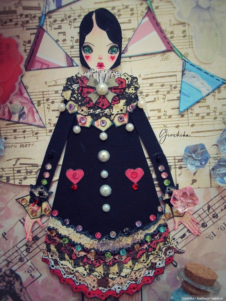 Бумажные куклы "Циркачки" (фото 5)