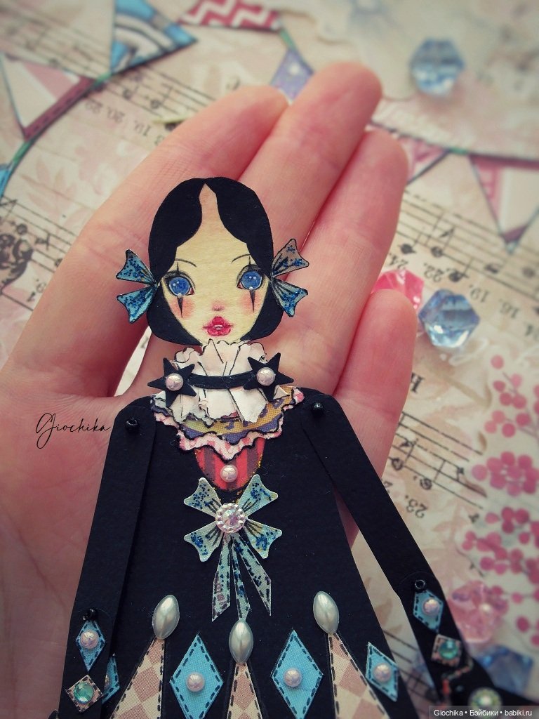 Бумажные куклы "Циркачки" (фото 3)