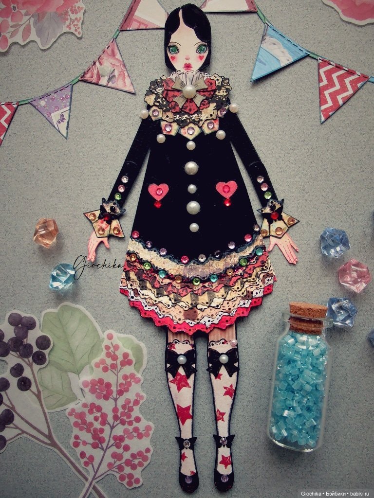 Бумажные куклы "Циркачки" (фото 4)