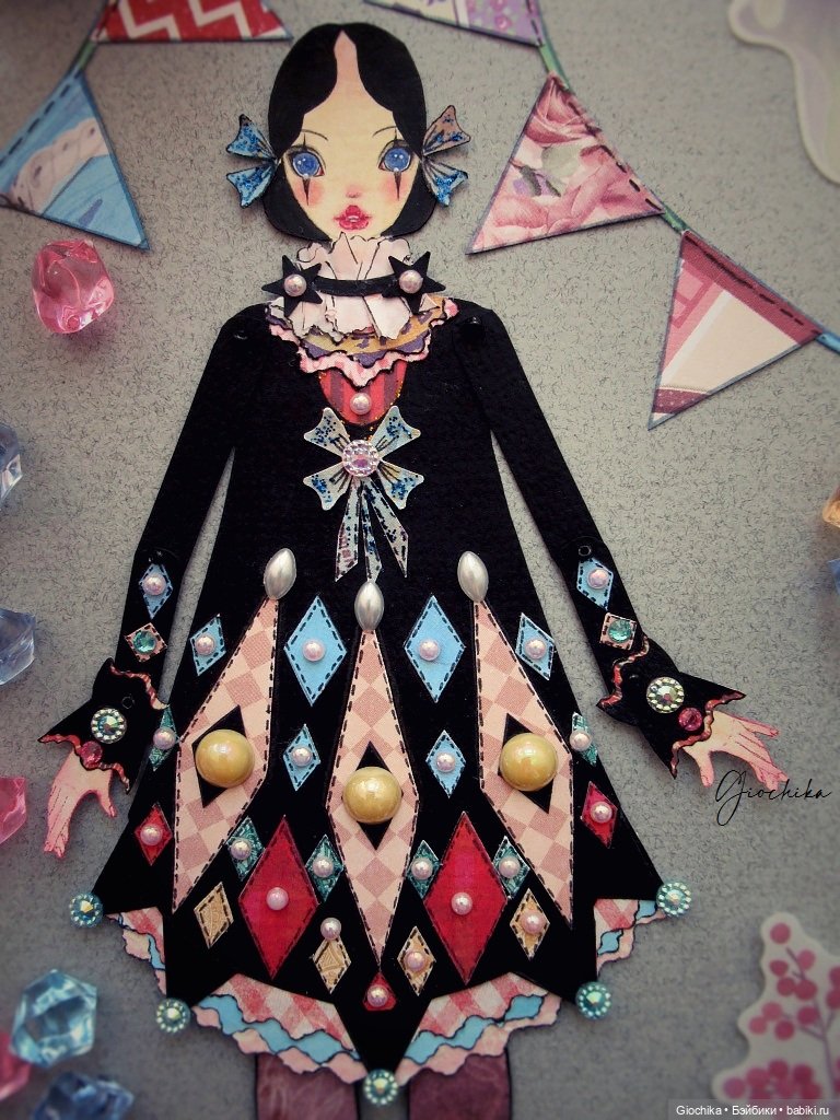 Бумажные куклы "Циркачки" (фото 2)