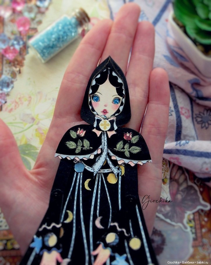 Первые куклы осени — Авторские куклы из дерева (фото 5)