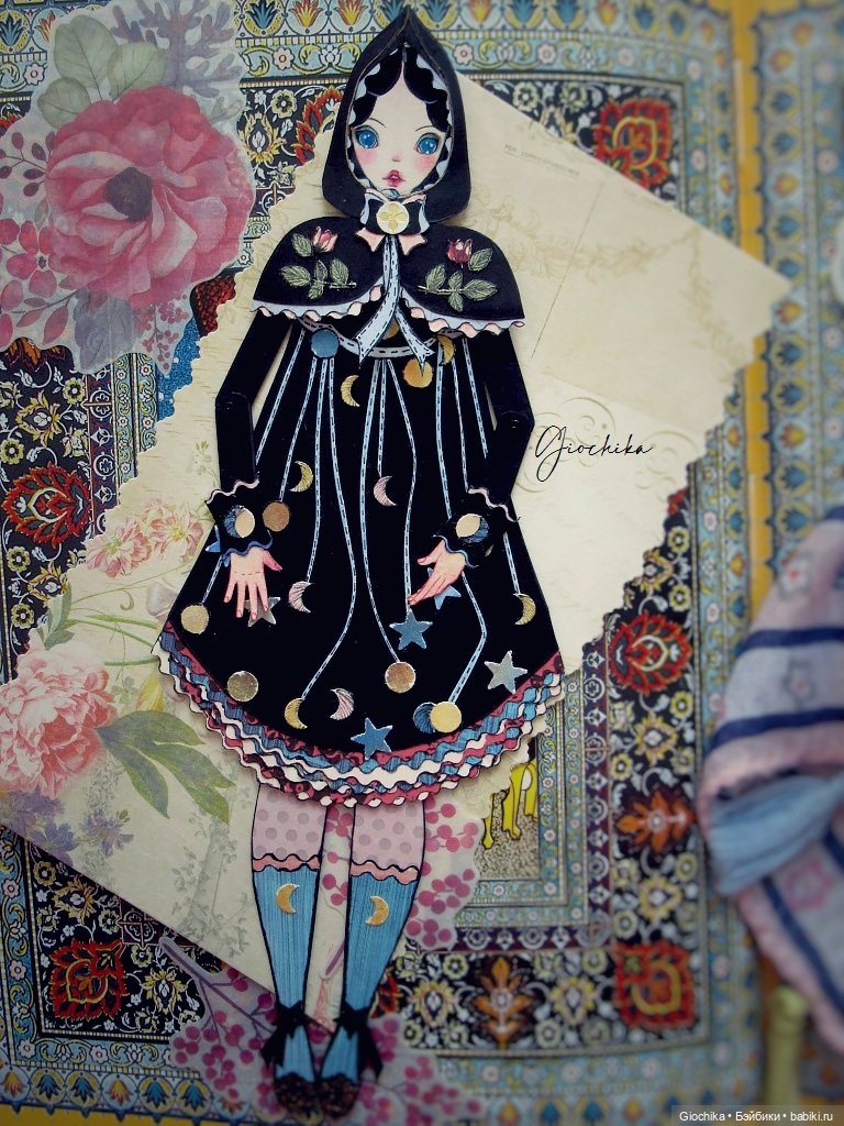 Первые куклы осени — Авторские куклы из дерева (фото 4)