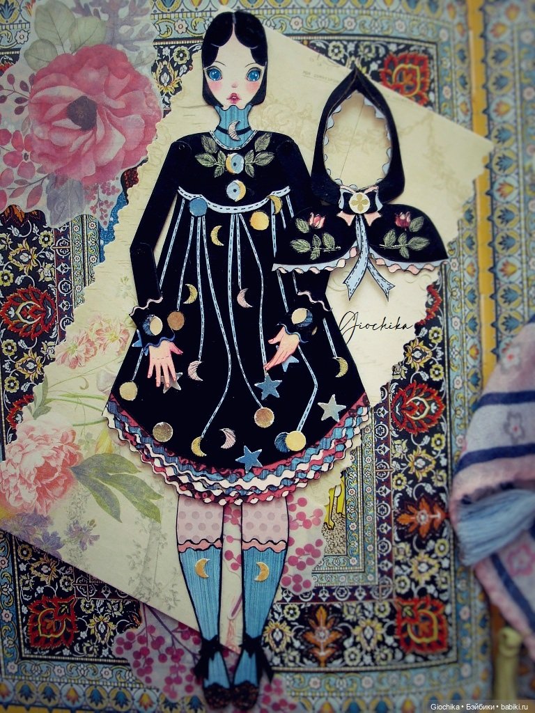 Первые куклы осени — Авторские куклы из дерева (фото 3)