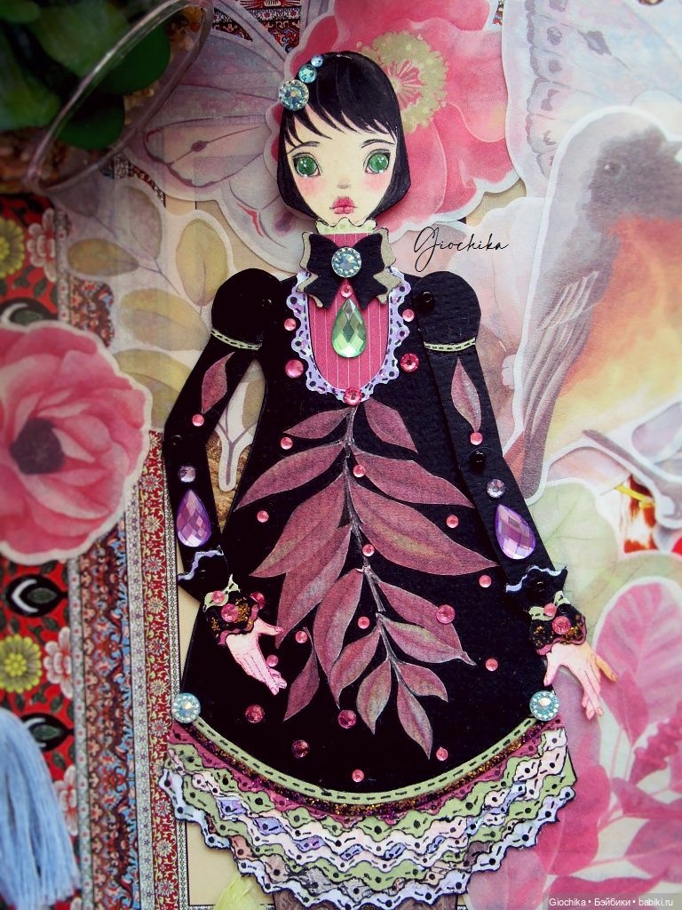 Первые куклы осени — Авторские куклы из дерева (фото 6)