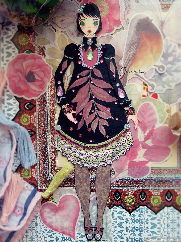 Первые куклы осени — Авторские куклы из дерева (фото 7)