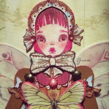 Куколки-бабочки (бумажные куклы)