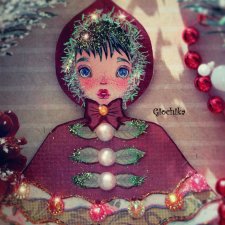 Кукла-ёлка для новогоднего настроения