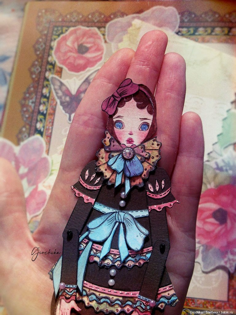 Две новые куклы декабря — Авторские куклы из дерева (фото 4)
