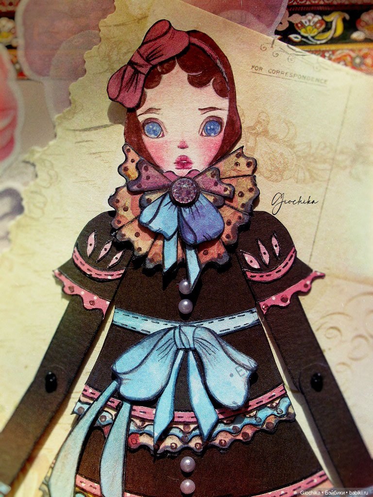 Две новые куклы декабря — Авторские куклы из дерева (фото 3)