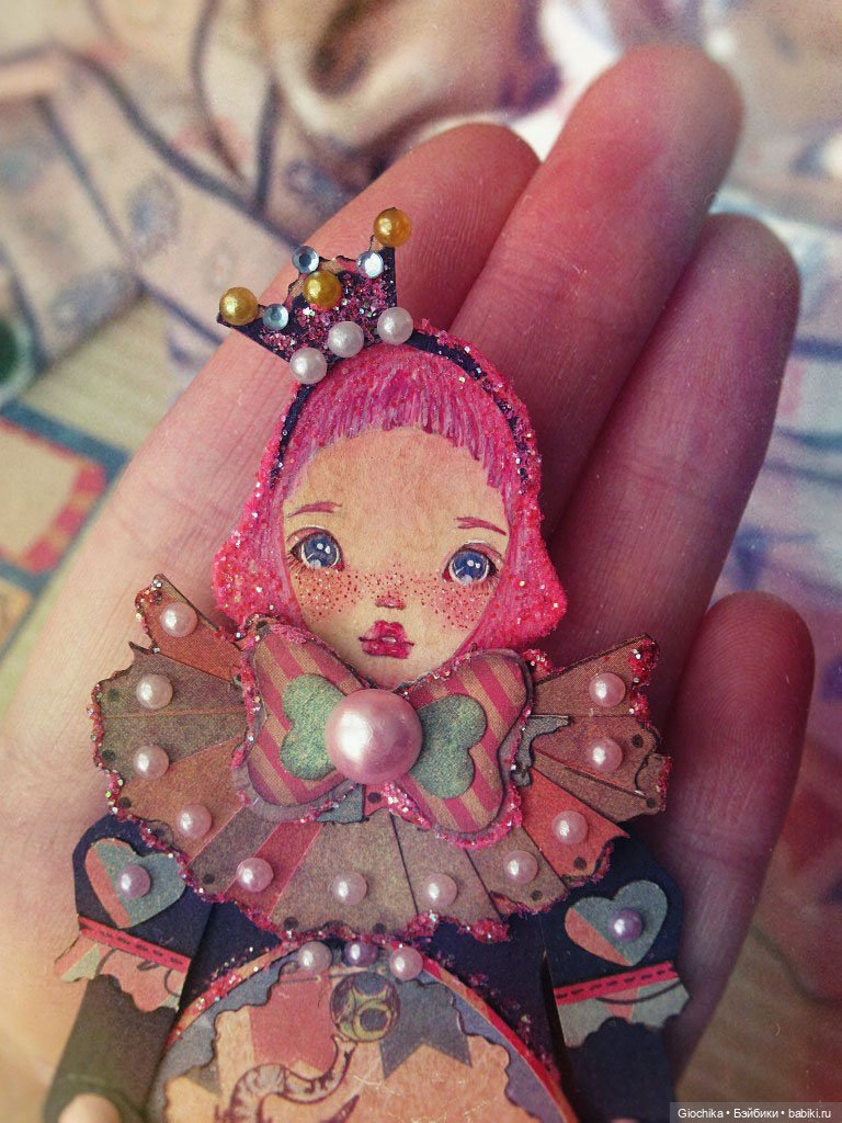 Циркачка (бумажная кукла) (фото 5)