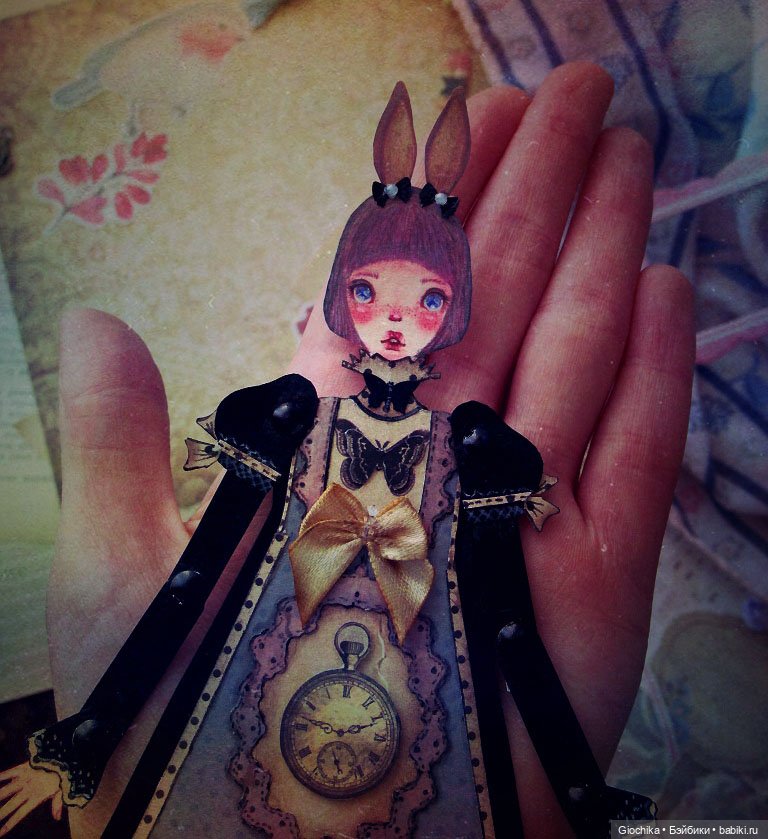 Тайна циферблата (бумажная кукла) (фото 6)