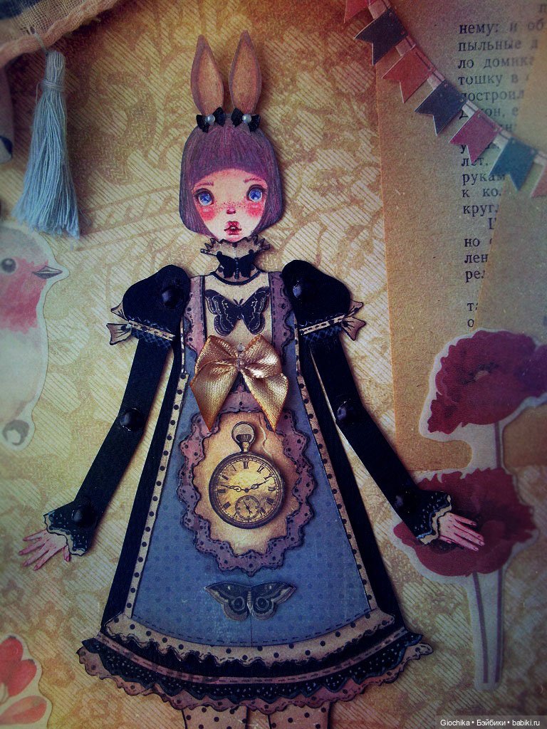 Тайна циферблата (бумажная кукла) (фото 3)