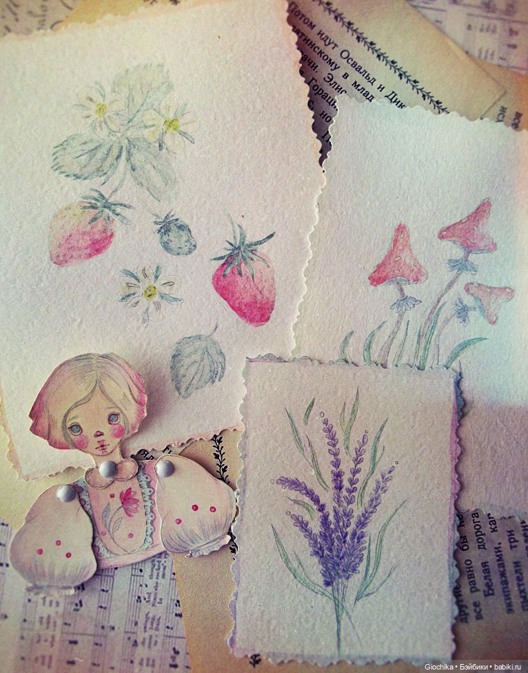 Девочка и котик (бумажная кукла) (фото 6)