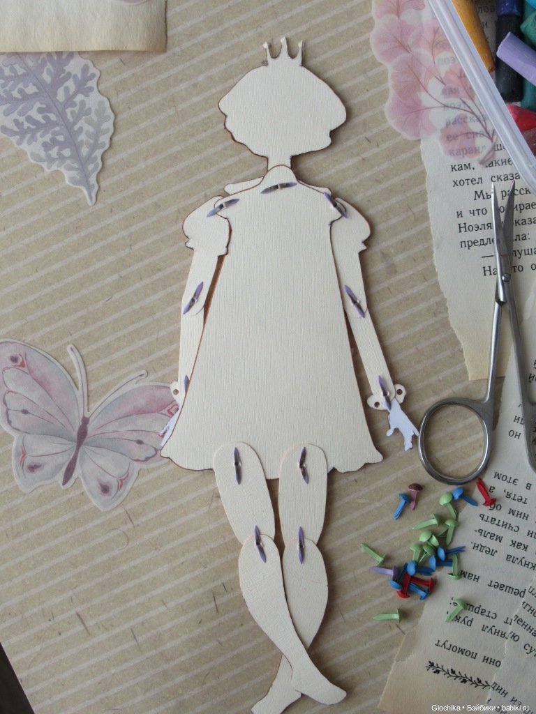 Принцесса-циркачка — Авторские куклы из дерева (фото 8)