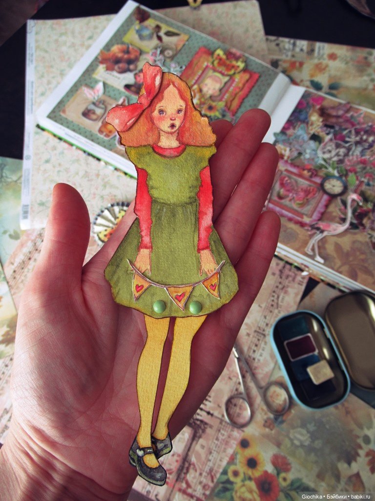Мои новые бумажные куклы (продолжение) (фото 4)