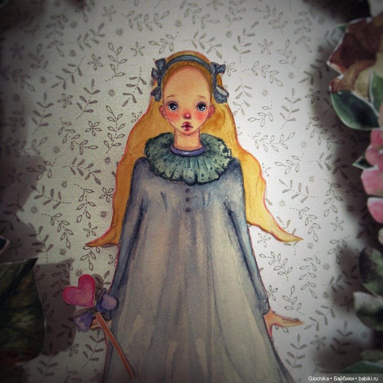 Бумажные куклы — Авторские куклы из дерева (фото 3)
