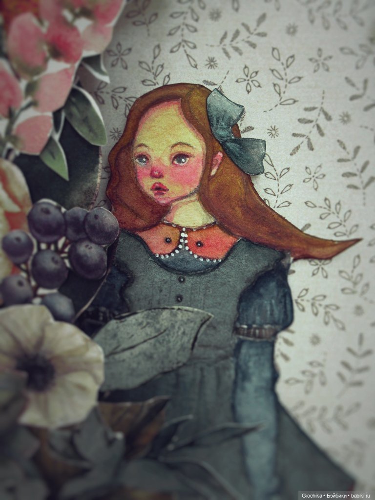 Новые бумажные куклы — Авторские куклы из дерева (фото 2)