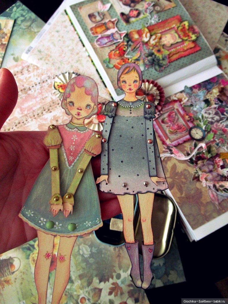 Мои новые бумажные куклы (продолжение) (фото 6)