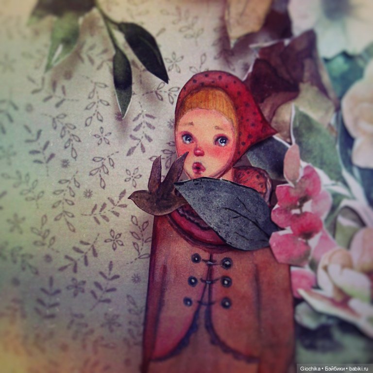 Бумажные куколки — Авторские куклы из дерева (фото 2)
