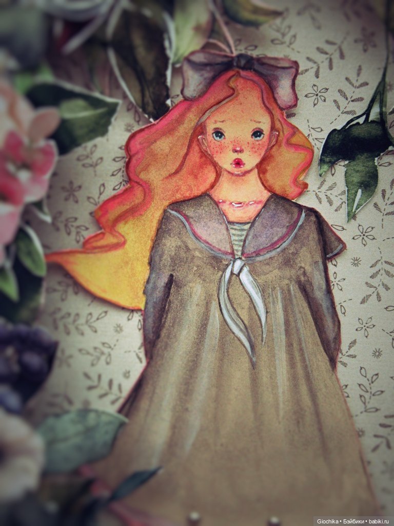 Новые бумажные куклы — Авторские куклы из дерева