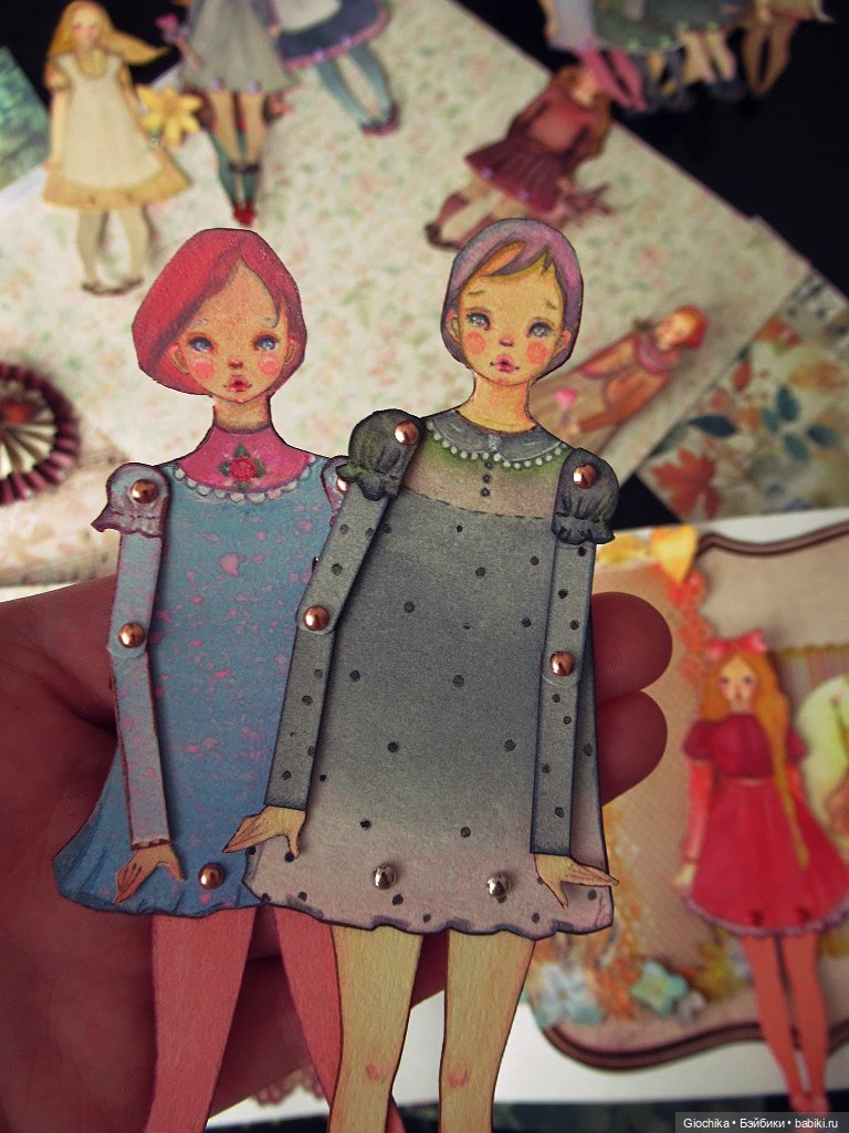 Мои новые бумажные куклы (продолжение) (фото 7)