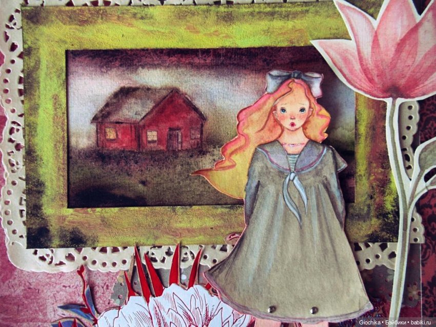 Новые бумажные куклы — Авторские куклы из дерева