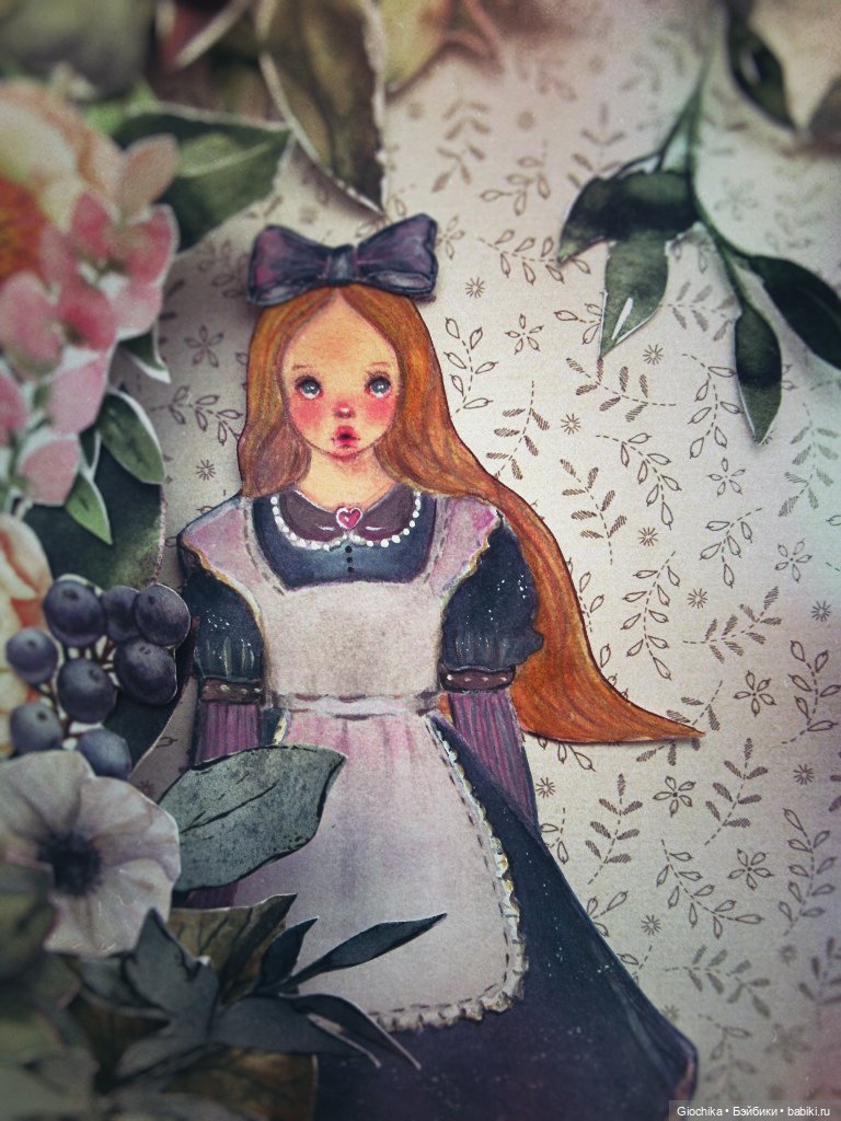 Новые бумажные куклы — Авторские куклы из дерева (фото 9)