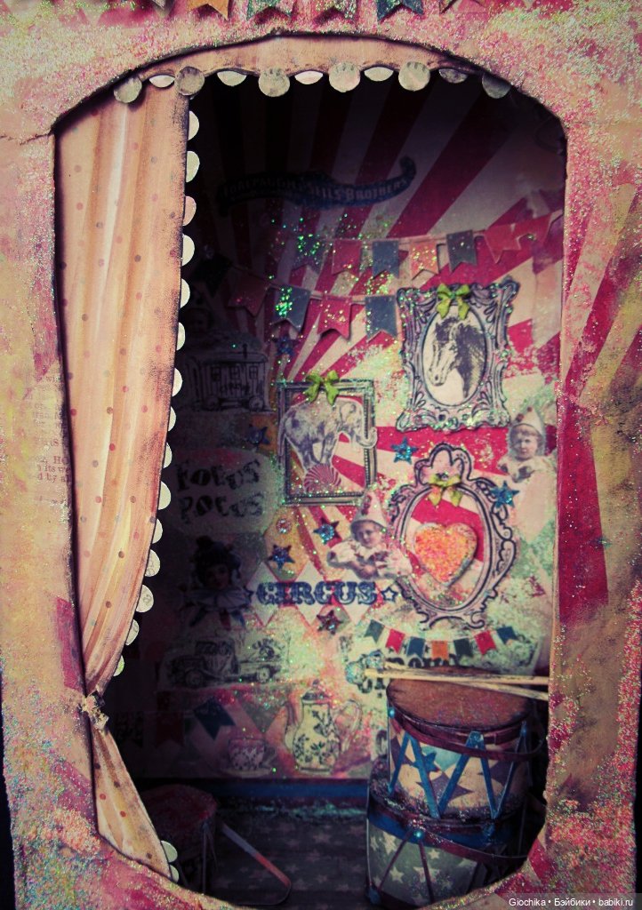 Бумажный цирк — Скрапбукинг и кардмейкинг: альбомы (фото 3)