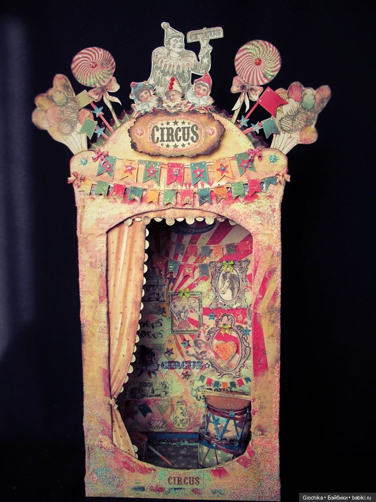 Бумажный цирк — Скрапбукинг и кардмейкинг: альбомы
