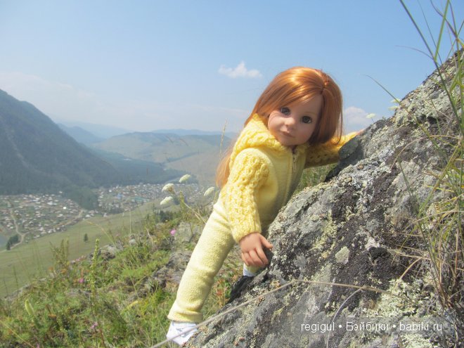 прогулка Ханны (Gotz) на гору