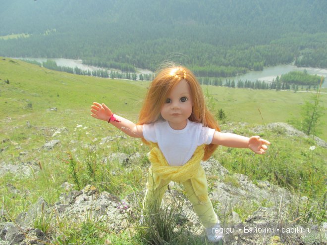 Первая прогулка Ханны (Gotz) на гору