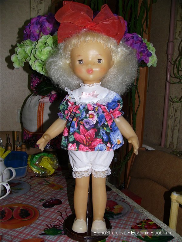 Познакомьтесь, моя винтажная советская куклена - Канапушечка