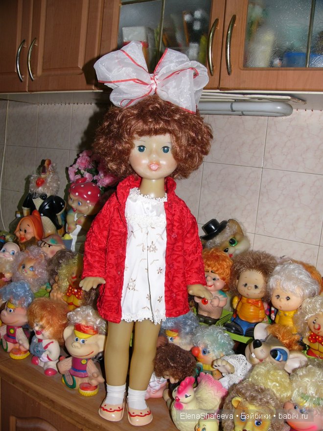 Винтажная куклена родом из СССР (фото 5)