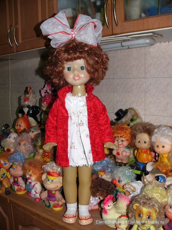 Винтажная куклена родом из СССР (фото 3)