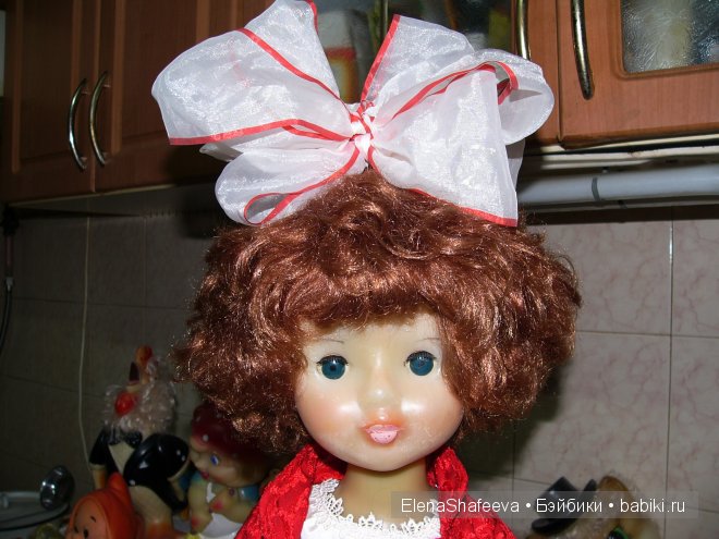 Винтажная куклена родом из СССР (фото 2)