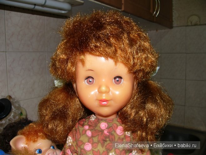 Предлагаю Вашему вниманию еще одну мою куклену, тоже родом из СССР (фото 3)