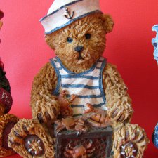 Коллекция винтажных медведей из полистоуна. Германия.