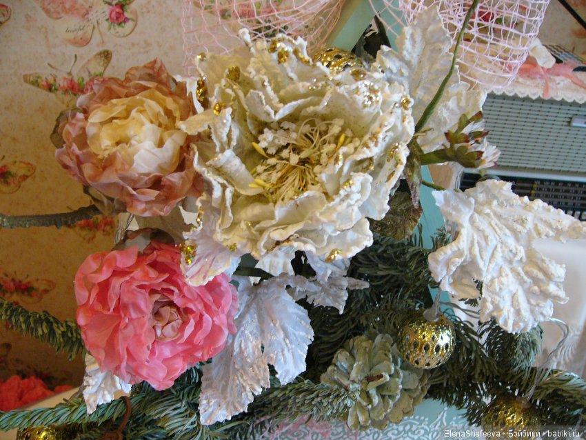 Две новогодние композиции... Найдите разницу (фото 3)