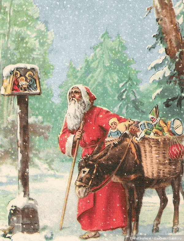 В разных странах поздравляют С Новым годом разные герои