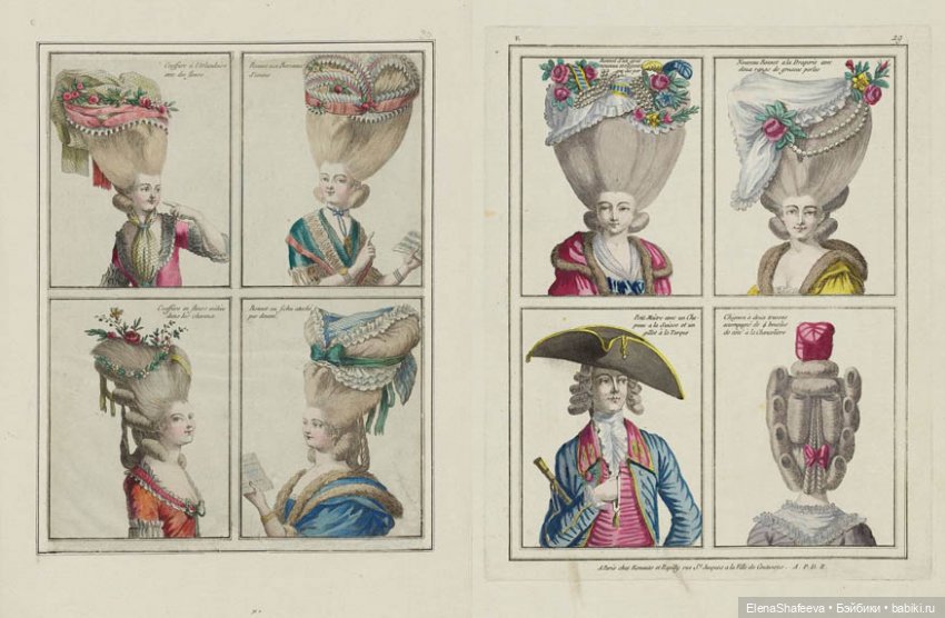 Как назывались парики в 18 веке