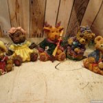 Коллекционные фигурки Мишки  Полистоун.