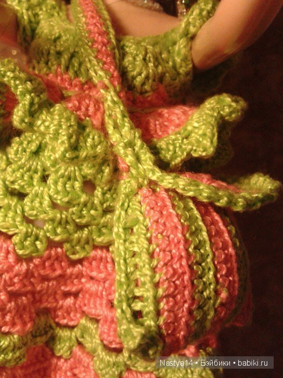 Модное платье для Сони | Бэйбики Модное платье для Сони — Одежда и обувь для кукол своими руками: фото (фото 3)