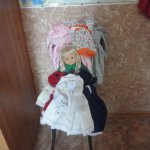 Сколько нарядов за год у Настеньки набралось!!
