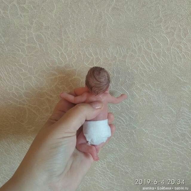 Крошка в ладошке-силиконовая малышка от Татьяны Берновой | Бэйбики Крошка в ладошке-силиконовая малышка от Татьяны Берновой (фото 5)