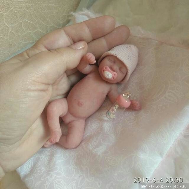 Крошка в ладошке-силиконовая малышка от Татьяны Берновой | Бэйбики Крошка в ладошке-силиконовая малышка от Татьяны Берновой (фото 6)