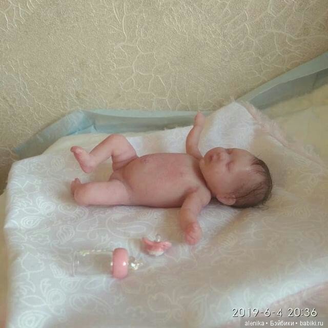 Крошка в ладошке-силиконовая малышка от Татьяны Берновой | Бэйбики Крошка в ладошке-силиконовая малышка от Татьяны Берновой (фото 3)