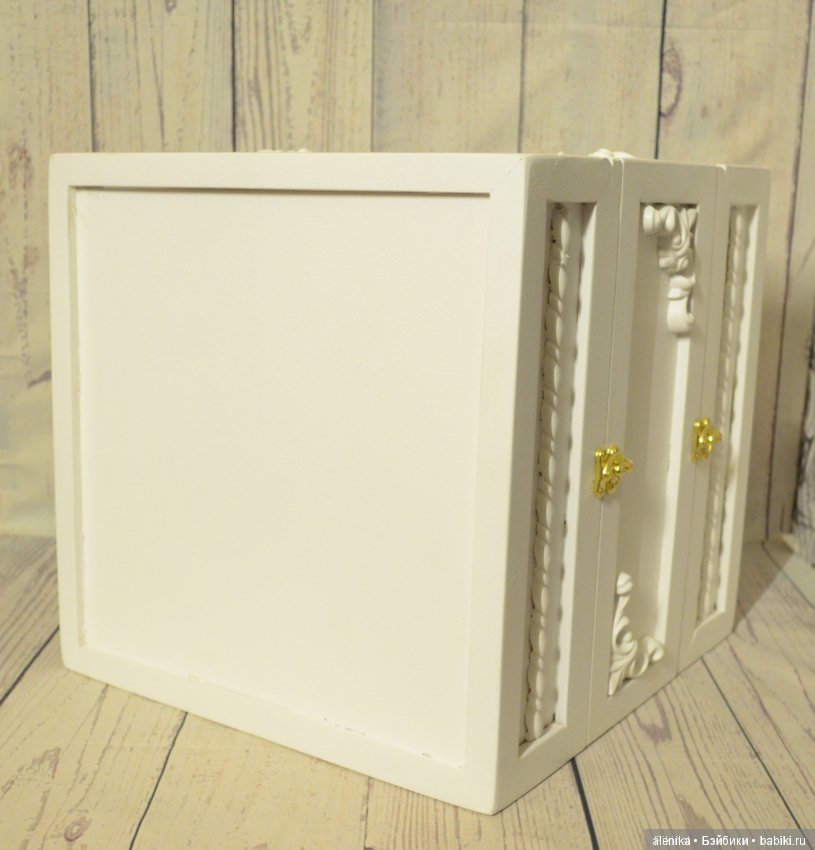 Ящик-трансформер /гардеробная для кукол (фото 3)