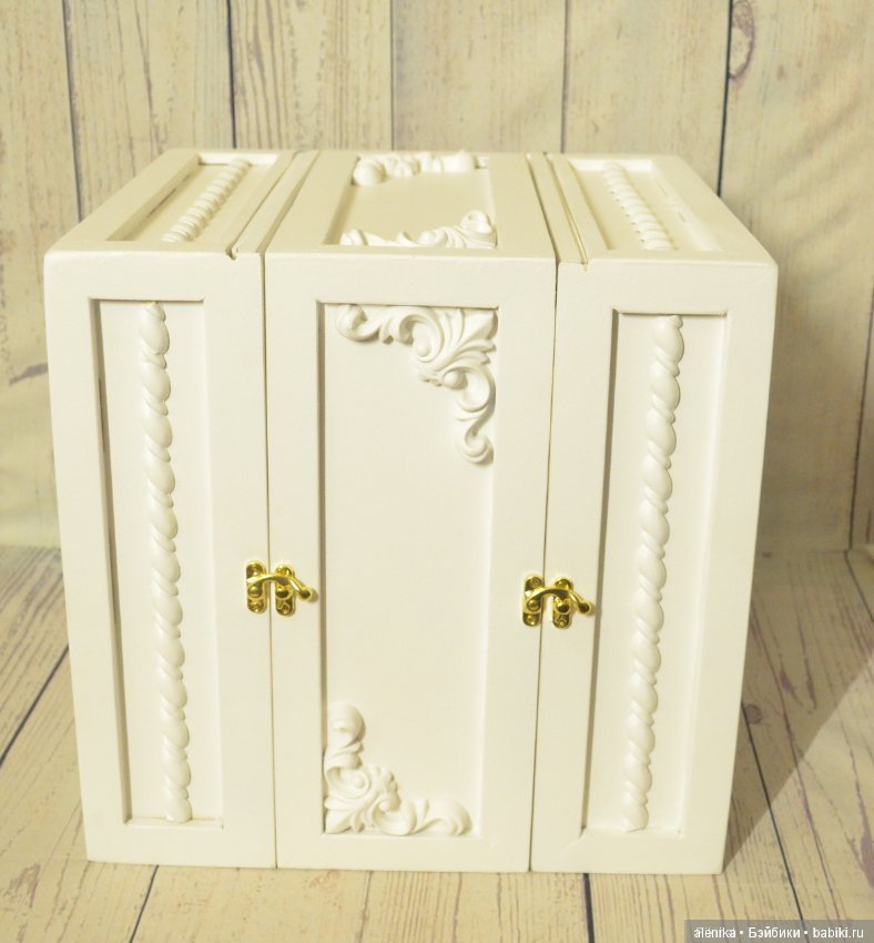 Ящик-трансформер /гардеробная для кукол (фото 2)