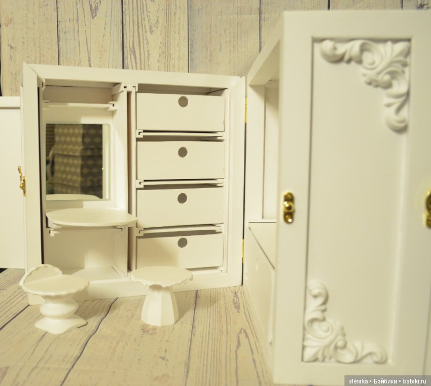 Ящик-трансформер /гардеробная для кукол (фото 6)