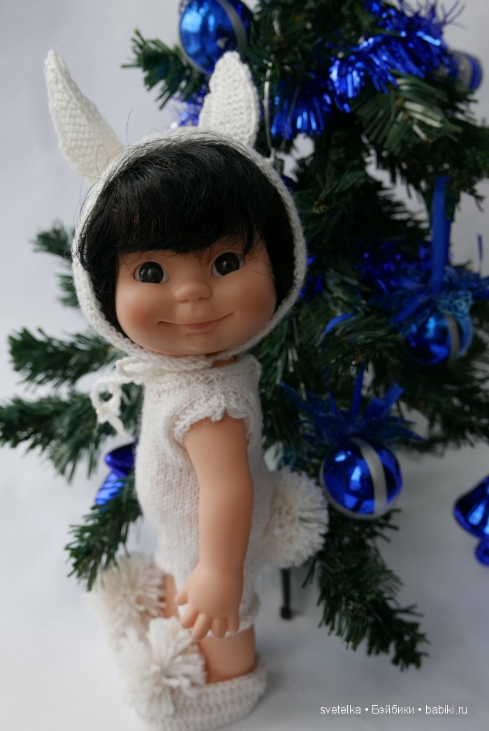 Зайчики, Снежинки — Одежда и обувь для кукол своими руками: фото (фото 7)